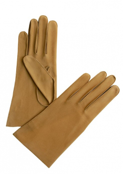 Gants Saumur homme en cuir agneau couleur beige - Guibert Paris