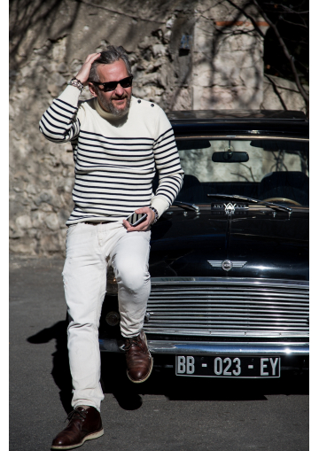 The striped sailor sweater