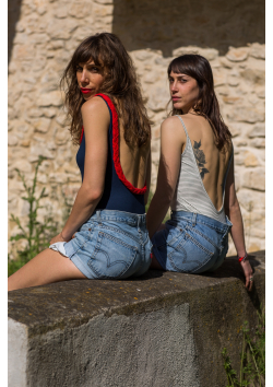 Le short en jean 501, vintage