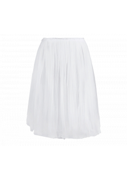 Mid-long rehearsal tulle skirt