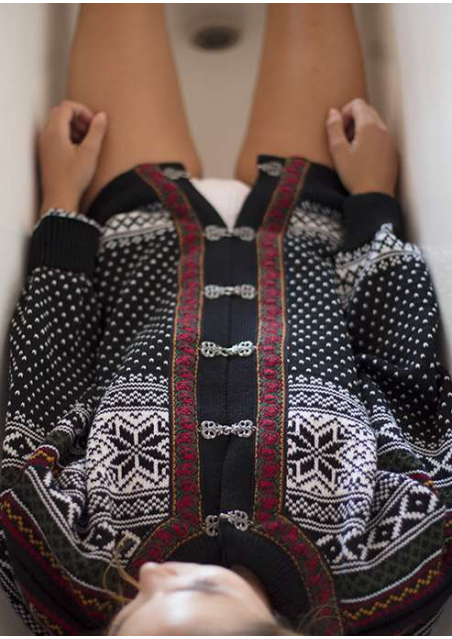 The traditional Norwegian cardigan