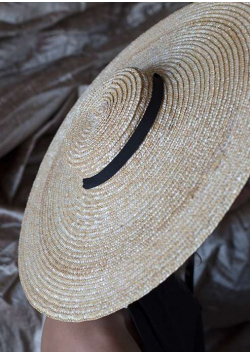 Chapeau paille aéré Classic Fedora Maille, Chapeau Classic Italy