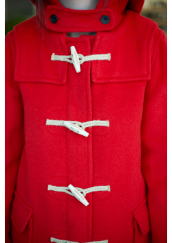 Original English Duffle coat with wooden toggles- Women