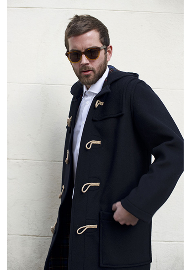 The English Duffle Coat with Wooden Toggles