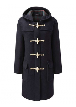 Le duffle coat anglais aux attaches de bois - femme