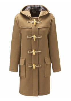 Le duffle coat anglais aux attaches de bois - femme