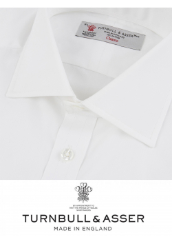 LA chemise blanche anglaise de référence, La Docteur No de chez Turnbull & Asser