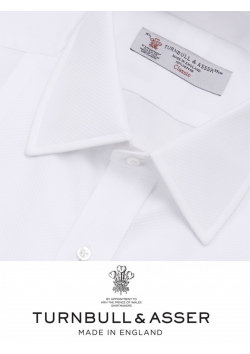 LA chemise de smoking anglaise, Turnbull & Asser