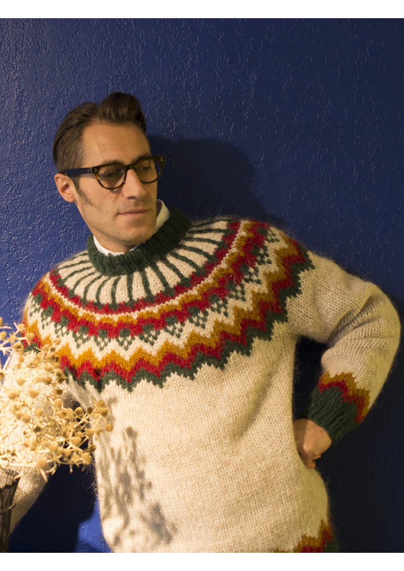 Lopi sweater from Iceland, handknitted in Icelandic wool