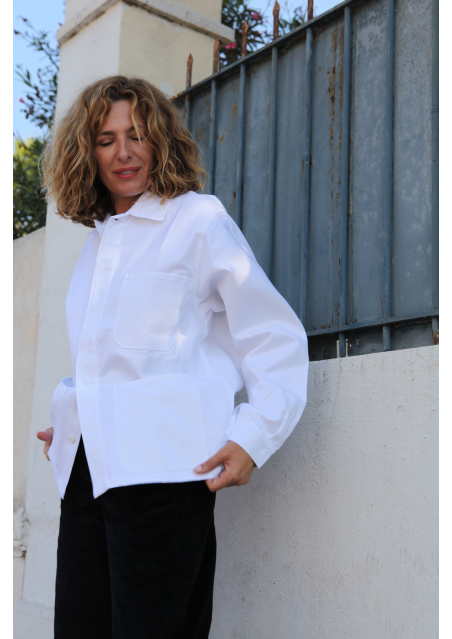 Veste de travail en coton l?�ger