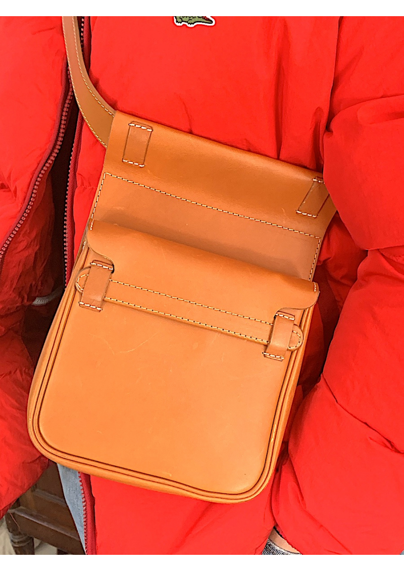 Leather Hunting Pouch by Alexandre Mareuil