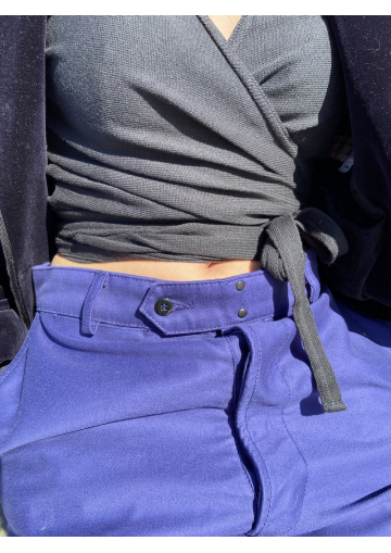 Le pantalon largeot Moleskine