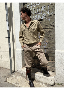 Gaucho pants in cotton from...