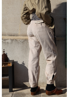 Gaucho pants in corduroy...