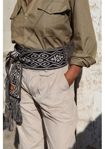 Knitted belt from Argentina