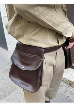 Bum Bag / Sac Ceinture leather crossbody bag