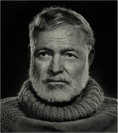 deTOUJOURS - Hemingway in roll neck sweater