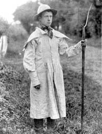English worker in smock frock